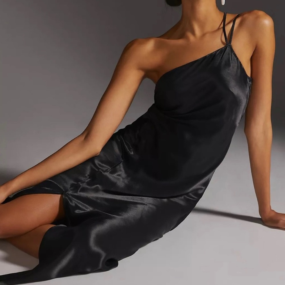 Bl-nk London for Anthropologie Satin Dress - Picture 2 of 6
